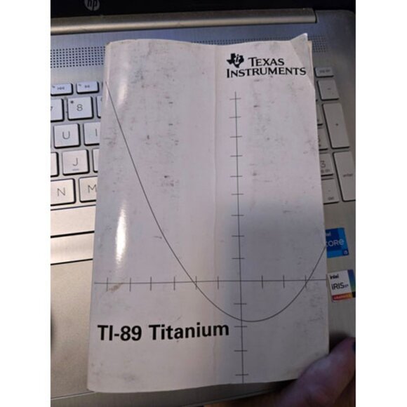 TI-89 Titanium Graphing Calculator Texas Instruments USB, Manual, Cover Working! - Picture 8 of 8